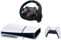 Купить ігрова приставка Sony PlayStation 5 Slim + Racing Wheel: цена от 36853 грн.