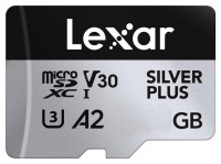 Купити карта пам'яті Lexar Professional Silver Plus microSDXC UHS-I (256Gb + Adapter) за ціною від 1049 грн.