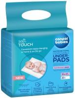 Купити підгузки Canpol Babies Underpads Soft Touch 33x45 (/ 20 pcs) за ціною від 247 грн.