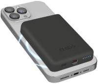 Купити павербанк SBS Wireless Magnetic Power Bank 10W 5000 за ціною від 1970 грн.