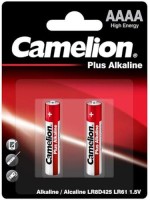 Купити акумулятор / батарейка Camelion Plus Alkaline 2xAAAA за ціною від 90 грн.