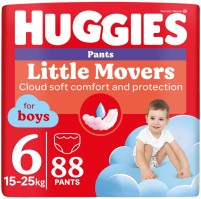 Купити підгузки Huggies Little Movers Pants For Boys (6 / 88 pcs) за ціною від 1199 грн.