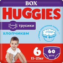 Купити підгузки Huggies Pants 6 (/ 60 pcs) за ціною від 859 грн.