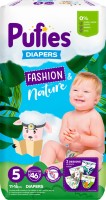 Купити підгузки Pufies Fashion & Nature 5 (/ 46 pcs) за ціною від 389 грн.