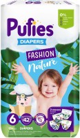 Купити підгузки Pufies Fashion & Nature 6 (/ 42 pcs) за ціною від 489 грн.