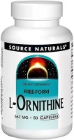 Купити амінокислоти Source Naturals L-Ornithine 667 mg (50 cap) за ціною від 500 грн.