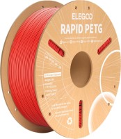 Купити пластик для 3D друку Elegoo Rapid PETG Red 1kg  за ціною від 629 грн.