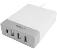 Купити зарядний пристрій Macally Wall Charger 3xUSB-A 1xUSB-C 20W  за ціною від 1979 грн.