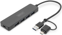 Купити кардридер / USB-хаб Digitus DA-70235  за ціною від 511 грн.