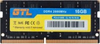 Купить оперативная память GTL DDR4 SO-DIMM 1x16Gb (GTLSD16D426BK) по цене от 989 грн.