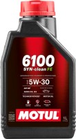 Купить моторное масло Motul 6100 Syn-Clean FE 5W-30 1L  по цене от 430 грн.