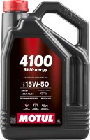 Купити моторне мастило Motul 4100 Syn-Nergy 15W-50 4L  за ціною від 1351 грн.