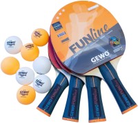 Купити ракетка для настільного тенісу Gewo Family & Friends 4 Bats 8 Balls  за ціною від 1199 грн.