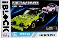 Купити конструктор iBlock 2 Sports Cars KH52/006  за ціною від 374 грн.