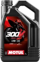 Купити моторне мастило Motul 300V 4T Factory Line Road Racing 0W-30 4L за ціною від 5391 грн.