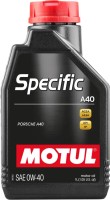 Купити моторне мастило Motul Specific A40 0W-40 1L  за ціною від 692 грн.