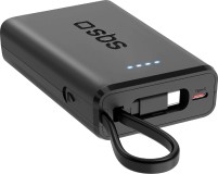 Купити павербанк SBS PD Power Bank USB-C Cable 20W 10000 за ціною від 2070 грн.