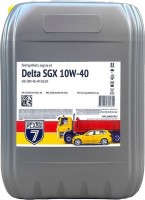 Купити моторне мастило 7Flags Delta SGX 10W-40 18L  за ціною від 2128 грн.