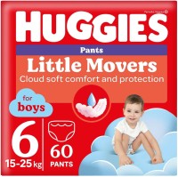 Купить подгузники Huggies Little Movers Pants For Boys 6 (/ 60 pcs) по цене от 799 грн.