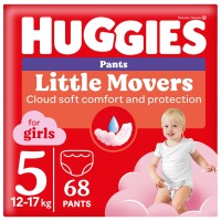 Купить подгузники Huggies Little Movers Pants For Girls 5 (/ 68 pcs) по цене от 799 грн.