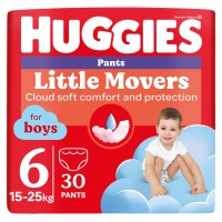 Купить подгузники Huggies Little Movers Pants For Boys 6 (/ 30 pcs) по цене от 449 грн.