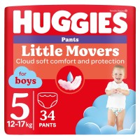 Купити підгузки Huggies Little Movers Pants For Boys 5 (/ 34 pcs) за ціною від 449 грн.