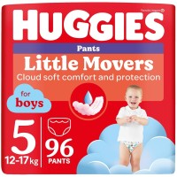 Купити підгузки Huggies Little Movers Pants For Boys 5 (/ 96 pcs) за ціною від 1199 грн.