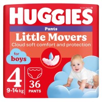 Купити підгузки Huggies Little Movers Pants For Boys 4 (/ 36 pcs) за ціною від 449 грн.