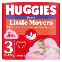 описание, цены на Huggies Little Movers Pants For Girls 3