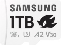 Купити карта пам'яті Samsung Sonic the Hedgehog microSDXC UHS-I за ціною від 1249 грн.