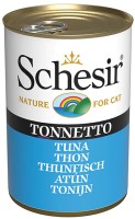 Купить корм для кошек Schesir Adult Canned Tuna 140 g  по цене от 145 грн.