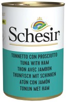 Купить корм для кошек Schesir Adult Canned Tuna/Ham 140 g  по цене от 152 грн.