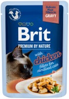 Купить корм для кошек Brit Premium Pouch Sterilised Chicken 85 g  по цене от 42 грн.