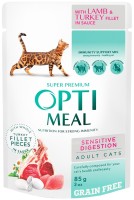 Купить корм для кошек Optimeal Adult Sensitive Digestion 85 g  по цене от 39 грн.