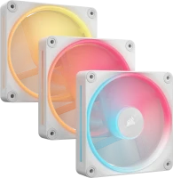 Купити система охолодження Corsair iCUE LINK LX120-R RGB PWM Reverse White Starter Kit за ціною від 6639 грн.