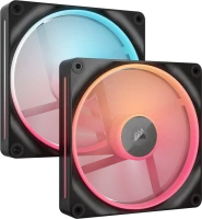 Купить система охолодження Corsair iCUE LINK LX140-R RGB PWM Reverse Black Starter Kit: цена от 5182 грн.