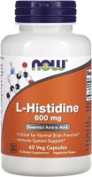 Купити амінокислоти Now L-Histidine 600 mg (60 cap) за ціною від 903 грн.