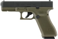 Купить пневматический пистолет Umarex GLOCK 17 Gen5 CO2 4.5mm Battlefield Green: цена от 7040 грн.