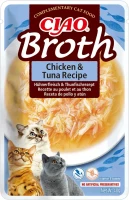 Купить корм для кішок INABA Ciao Broth Chicken/Tuna Recipe 40 g: цена от 65 грн.