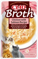 Купить корм для кішок INABA Ciao Broth Chicken/Salmon Recipe 40 g: цена от 65 грн.