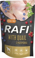 Купити корм для собак Rafi Adult Grain Free Quail Pouch 500 g  за ціною від 113 грн.