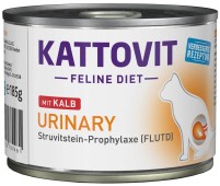 Купити корм для кішок Kattovit Urinary Canned with Veal 185 g за ціною від 109 грн.
