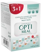 Купить корм для кошек Optimeal Adult Multi Taste 340 g  по цене от 79 грн.