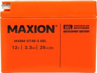 Купити автоакумулятор Maxion Moto GEL (GT4B-5) за ціною від 442 грн.