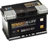 Купити автоакумулятор Renault Hi-Life Start-Stop EFB (6CT-70R) за ціною від 7457 грн.