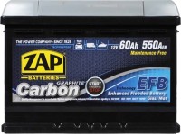 Купити автоакумулятор ZAP Carbon EFB (560 08) за ціною від 2882 грн.