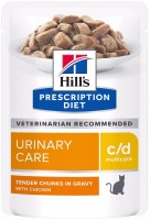 Купити корм для кішок Hills PD c/d Multicare Urinary Care Chicken Pouch 85 g  за ціною від 65 грн.