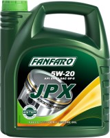 Купити моторне мастило Fanfaro JPX 5W-20 4L  за ціною від 1100 грн.