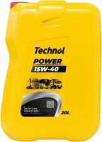 Купити моторне мастило Technol Power 15W-40 20L  за ціною від 2837 грн.