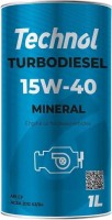 Купити моторне мастило Technol Turbodiesel 15W-40 1L  за ціною від 177 грн.